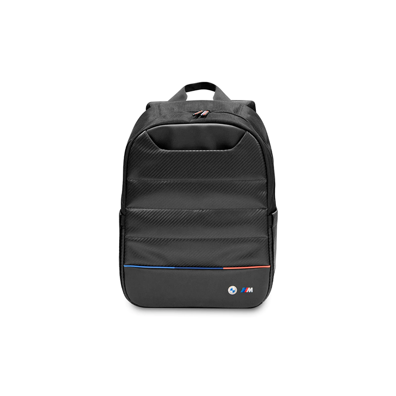 BMW COMPUTER BACKPACK CARBON AND PU NYLON BLACK 15