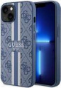 GUESS HC MAGSAFE 4G PRINTED STRIPES BLUE IP15 PRO MAX