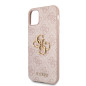 GUESS HC PU 4G METALGOLD LOGO PINK IP 11