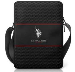 USPA TABLET BAG 8 STRIPEDH BLACK