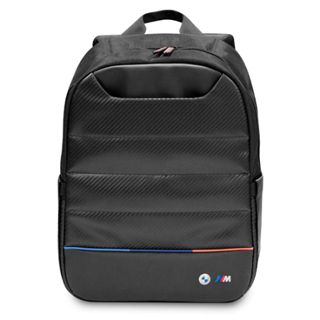 BMW COMPUTER BACKPACK CARBON AND PU NYLON BLACK 15