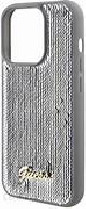 GUESS HC SEQUIN SCRIPT METAL SILVER IP15 PRO MAX GUESS HC SEQUIN SCRIPT METAL SILVER IP15 PRO MAX