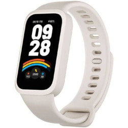 Xiaomi Smart Band 9 Active أبيض بيج – 50 وضع رياضي وبطارية 18 يومًا