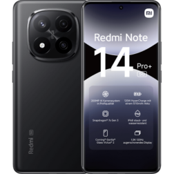 Redmi Note 14 Pro+ 5G 12+256GB Midnight Black – Premium Performance & Sleek Design