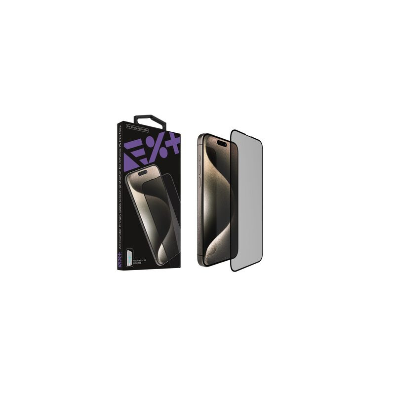 حماية شاشة زجاجية للخصوصية لهاتف iPhone 15 Pro | تواصل ليبيا