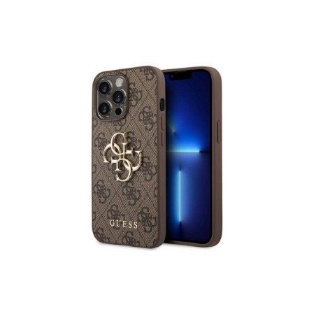 غطاء Guess 4G Big Metal Logo Hard Case لهاتف iPhone 14 Pro – حماية أنيقة