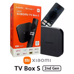 افتح حقبة جديدة من الترفيه المنزلي مع Xiaomi TV Box S 2nd Gen. ارفع مستوى تلفزيونك مع بث 4K