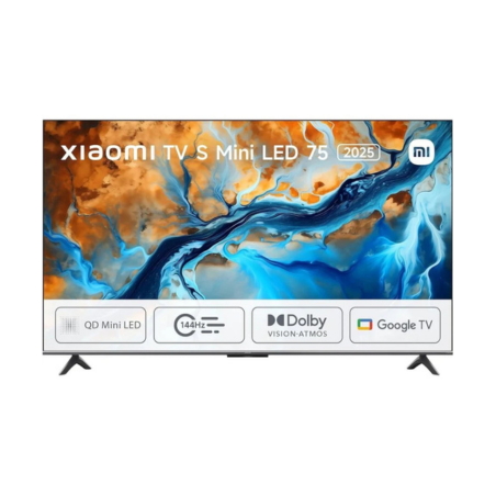 Xiaomi TV S Mini LED 75 2025 - تلفزيون ذكي مقاس 75 بوصة بدقة 4K مع HDR10+