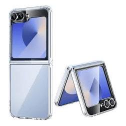 Galaxy Z Flip 6 Protective Cover Light Blue | Tawasul Libya