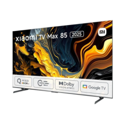 Xiaomi TV Max 85 2025 - تلفزيون ذكي 85 بوصة بدقة 4K مع Dolby Vision | أسود
