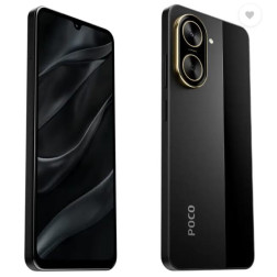 POCO C71_TD أسود – 4GB RAM، سعة 64GB، شاشة 6.71 إنش، بطارية 5000mAh