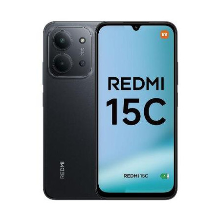 Redmi 15C 4GB+128GB Midnight Black | Stylish Design & Reliable Performance