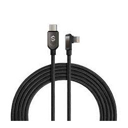 "BS-Right Ang. Lightning to USB-C Cable - 60 Chars."