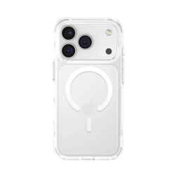 غطاء UNIQ Veren MagSafe المقاوم للبصمات لهاتف iPhone 17 Pro Max | تواصل ليبياf